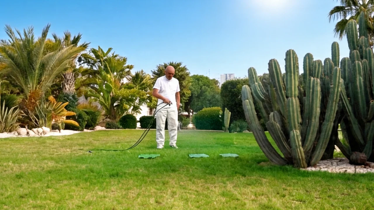 What is colouring and what is it perfect for... Dry Summer lawns, Patch or uneven grass, property staging, hotels and commercial spaces.